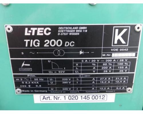 L-TEC TIG 200 DC Wig Schweißgerät - Bild 5