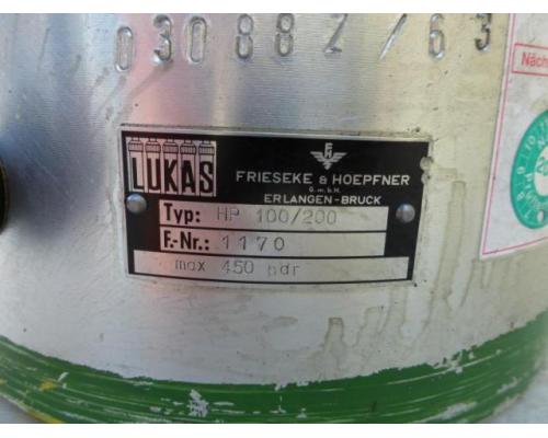 LUKAS HP 100/200 Einfachwirkender Leichtmetallzylinder mit Federrüc - Bild 5