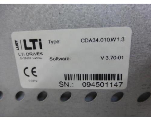 LUST LTI DRIVES / LTI MOTION CDA34.010,W1.3 AC- Servoantrieb, Servosteller, Servoumrichter, Se - Bild 6
