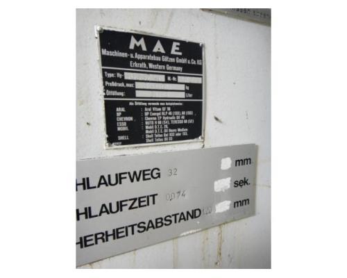 MAE S63SZ SO Einständer - Hydraulikpresse - Bild 2
