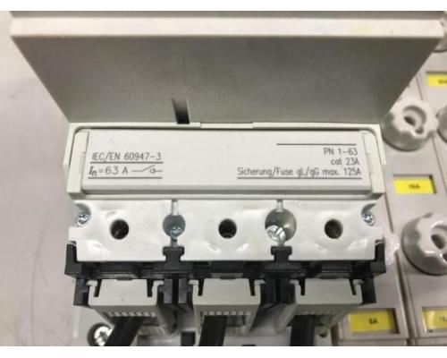 MOELLER / EATON NZM1 / 63A + GST00-160-40-60-AOU Leistungsschalter auf 3 Phasen Stromschiene + Sich - Bild 4