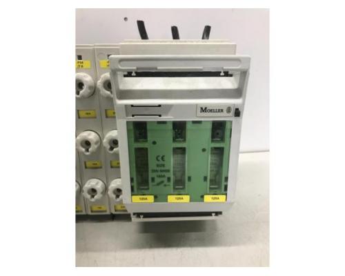 MOELLER / EATON NZM1 / 63A + GST00-160-40-60-AOU Leistungsschalter auf 3 Phasen Stromschiene + Sich - Bild 6