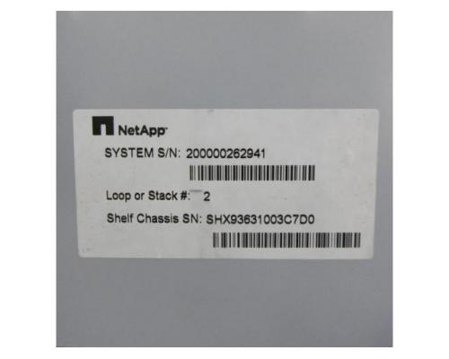 NETAPP DS14MK4 14 Slot 19 Zoll Festplatten Rack, Expansio Disk Sh - Bild 2