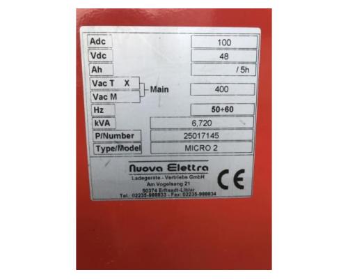 NUOVA ELETTRA Micro-2 / 48 Volt, 100 Ampere Ladegerät, Batterieladegerät - Bild 2