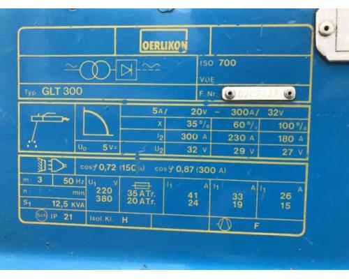 OERLIKON GLT 300 E-Schweißgerät, Stabelektroden-Schweißgerät - Bild 5