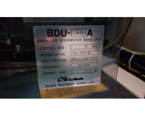 OKUMA BDU-30A / BL 50E-20 Bürstenloser Servoantrieb, Servosteller, Servoumri