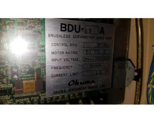 OKUMA BDU-50A / BL 80E-20 Bürstenloser Servoantrieb, Servosteller, Servoumri