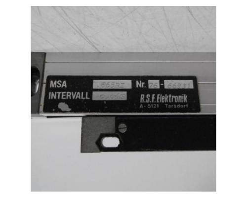 RSF Elektronik MSA 665 RI / 370 Glasmaßstab, inkrementales Längenmesssystem, Linea - Bild 2