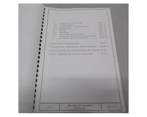 SAUTER KM61 Bedienungsanleitung, Betreibsanleitung, Handbuch, - Bild 4