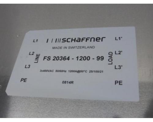 SCHAFFNER FS 20364-1200-99 Hochstrom-EMV-Filter SCHAFFNER 3 Phasen, 3 x AC- V - Bild 6