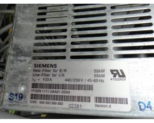 SIEMENS 6SN 111-0DAA01-2DA0 Dreiphasen Funk-Entstörfilter / Netzfilter Sinamic