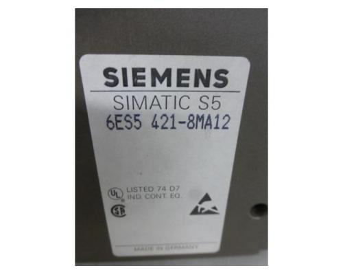 SIEMENS S5 Simatic S5 6ES5 421-8MA12 Eingangsbaustein für SPS Speicherprogramierbare St - Bild 5
