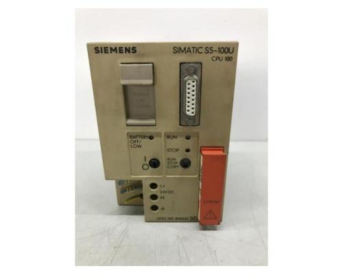 SIEMENS Simatic S5 6ES5 100-8MA02 Speicherprogramierbare Steuerung SPS S5 100U CPU 1 - Bild 2