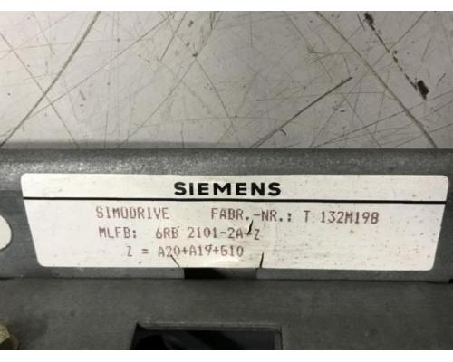 SIEMENS SIMODRIVE 210 6RB2101-2A-Z Transistor Gleichstromsteller, Stromrichter, Gleic - Bild 6
