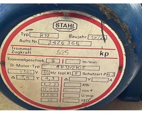 STAHL R12 E-Kettenzug, Elektro Hubwerk, Kran