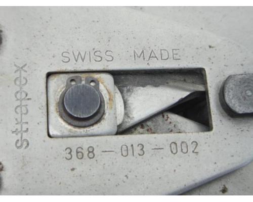 STRAPEX SWISS MADE Verschlußzange für Verpackungskunststoffband Umrei - Bild 2