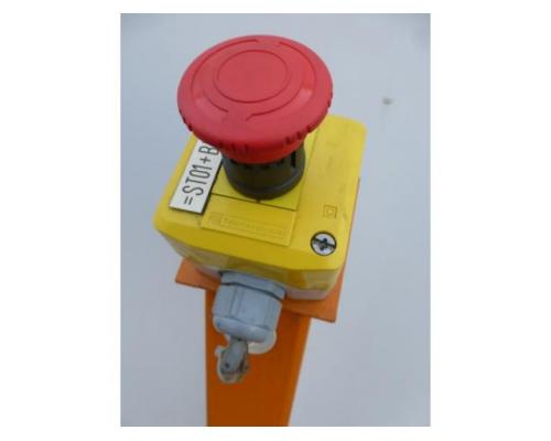TELEMECANIQUE NOT- AUS- Schalter auf Metallstativ Stop Schalter, - Bild 3
