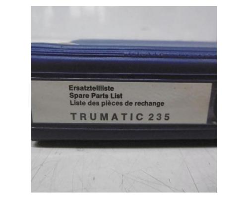 TRUMPF Trumatic 235 Handbuch, Handbuchsatz bestehend aus 3 Büchern: Er - Bild 3