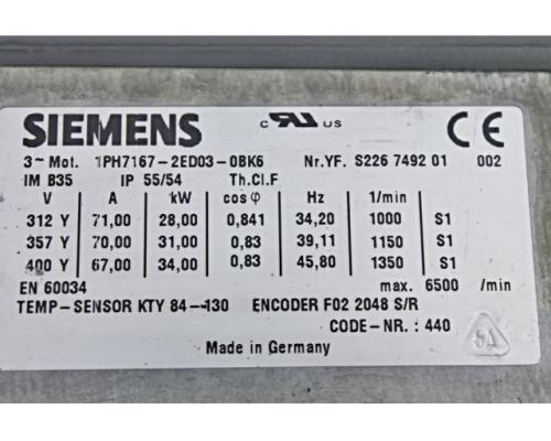 Siemens 1PH7167-2ED03-OBK6 - Bild 2