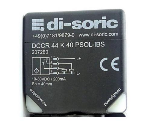 Sensor Induktiv DCCR 44 K 40 PSOL-IBS 207280 - Bild 2