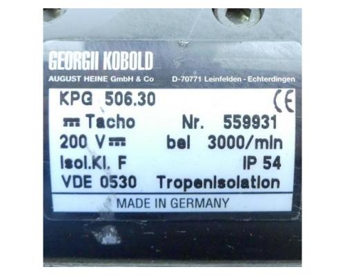 Tachogenerator KPG 506.30 KPG 506.30 - Bild 2
