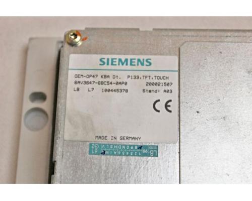 Siemens 6AV3647-6BC54-0AP0 Bedienterminal - Bild 9