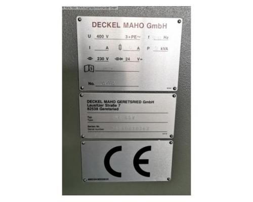DECKEL-MAHO DMC 63 V Bearbeitungszentrum - Vertikal - Bild 6