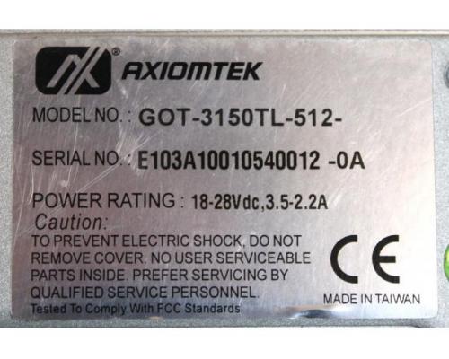 AXIOMTEK GOT-3150TL-512- Panel PC 15" - Bild 8