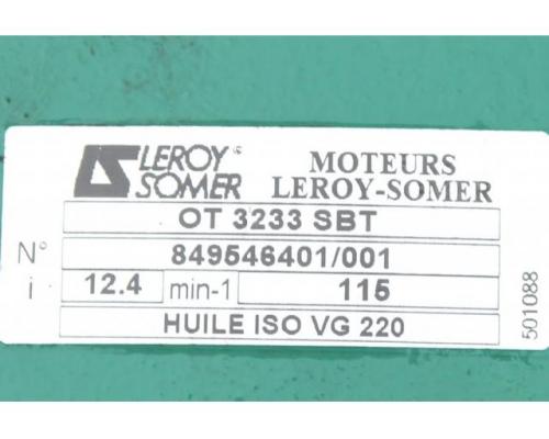 LEROY SOMER OT 3233 SBT Getriebe + LS100LT Motor - Bild 4