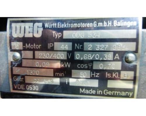 WEG ODG 531 Getriebemotor mit Winkelgetriebe, Elektromotor - Bild 4