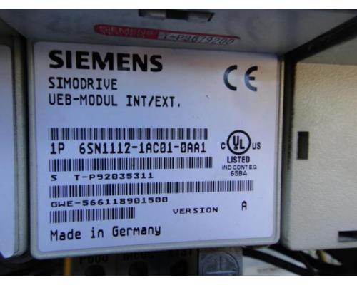 SIEMENS 6SN1112-1AC01-0AA1 Antriebsmodul / Überwachungsmodul UEB- Modul Simod