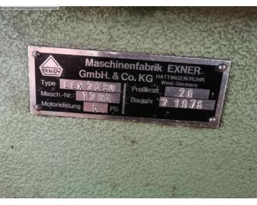 EXNER Einständerpresse - Hydraulisch EEX 20 SO - Bild 5
