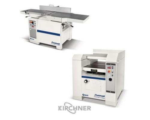 SCM Holzkraft minimax f 52es Spiral / s 52 es+Motorleistung 9,0 Hobelmaschinen Duo Abricht- und Dick