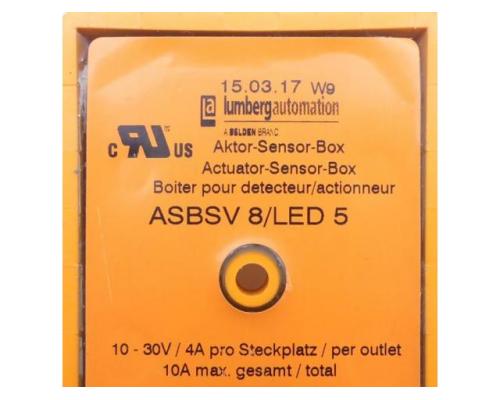 Aktor Sensor Box ASBSV 8/LED 5 - Bild 2