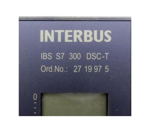 INTERBUS IBS S7 300 DSC-T 27 19 97 5 - Bild 2