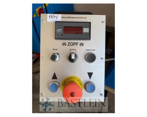 ZOPF ZB 70/3H ECO Rohrbiegemaschine - Bild 2