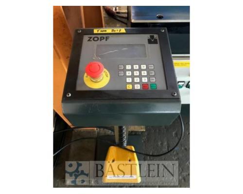 ZOPF T 300 Multiprogramm Biegemaschine horizontal - Bild 2