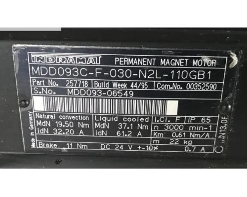 INDRAMAT MDD 093C-F-030-N2L-110 GB1 Motor - Bild 4