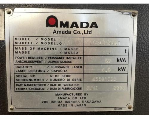 Laserschneidanlage Amada LC 2415 Alpha IV NT - 4 kW - Bild 2