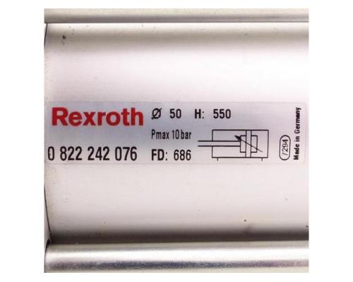 Rexroth Zugstangenzylinder 50 x 550 0 822 242 076 - Bild 2