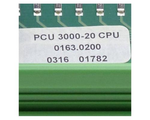 SCA Schucker PC BOARD PCU 3000-20 CPU 0163.0200 - Bild 2