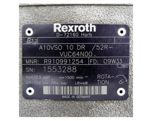 Rexroth Axialkolbenpumpe A10VSO 10 DR /52R-VUC64N00 R91099 - Bild 2
