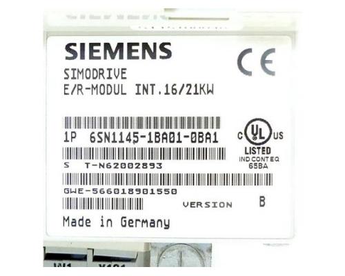 Siemens Ein-/Rückspeisemodul, SIMODRIVE 611 55/71kW 6SN11 - Bild 2