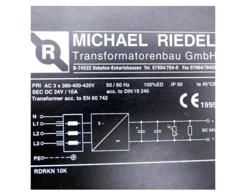Michael Riedel Transformatorenbau GmbH Transformator RDRKN 10 RDRKN 10 - Bild 2