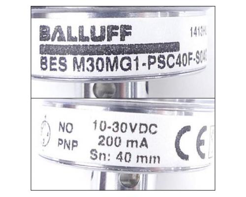 BALLUFF Induktiver Sensor M30MG1-PSCMG1-PSC40F-S04G M30MG1 - Bild 2