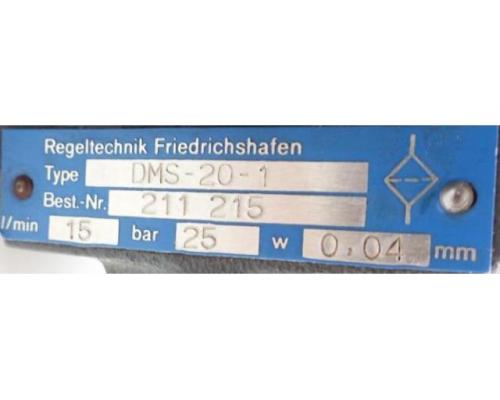Regeltechnik Friedrichshafen Druckventil DMS-20-1 DMS-20-1 - Bild 2