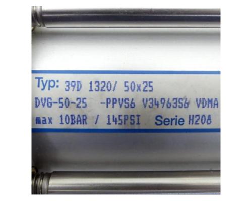 FESTO PNeu (Neu)matikzylinder DVG-50-25-PPV 3496356 - Bild 2