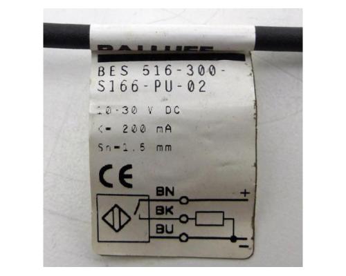 BALLUFF Sensor Induktiv BES 516-300-S166-PU-02 BES 516-300 - Bild 2