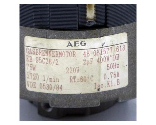 AEG Gasbrennermotor EB 95C28/2 - Bild 2