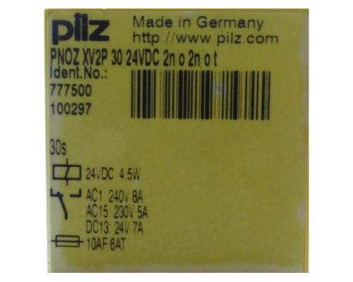 Pilz Not-Aus-Schaltgerät XV2P 30/24VDC 777500 - Bild 2